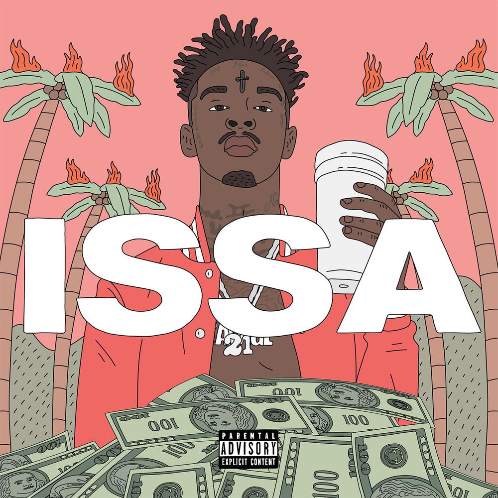 Okładka: 21 SAVAGE - A LOT