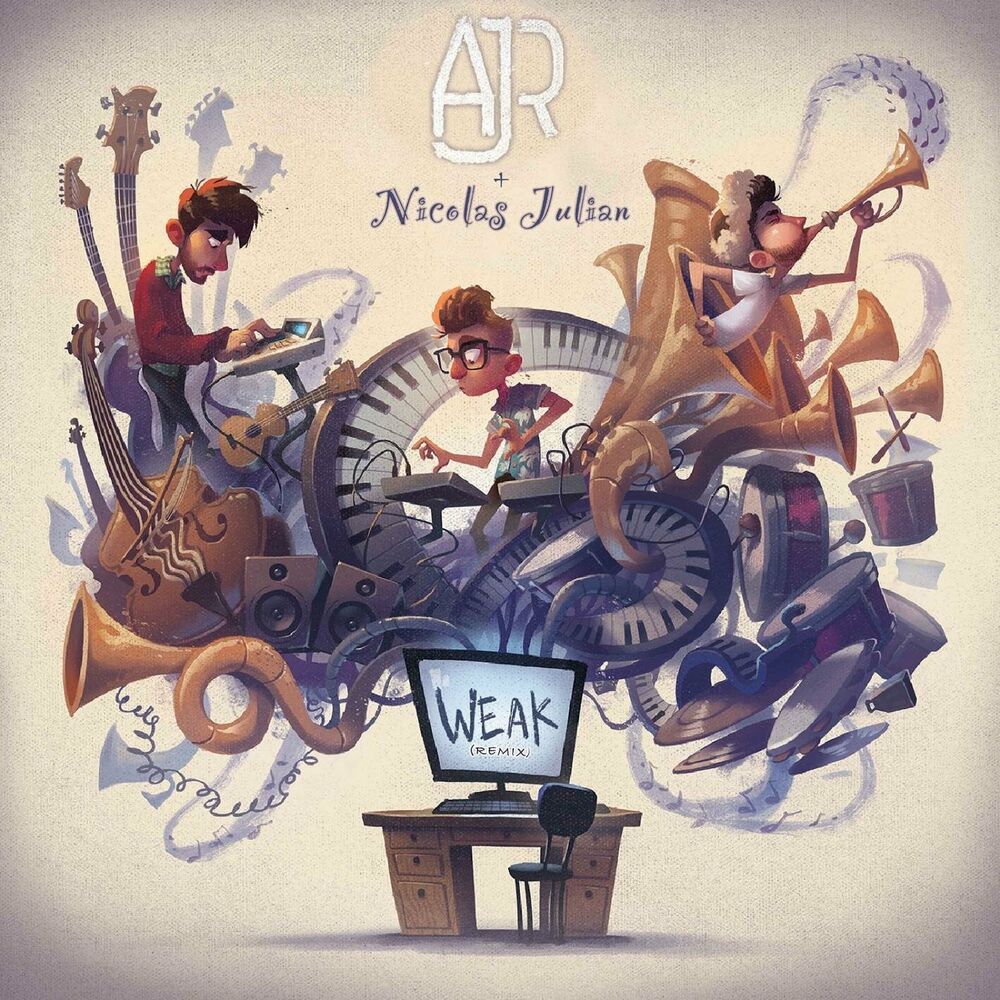 Okładka: AJR - Weak