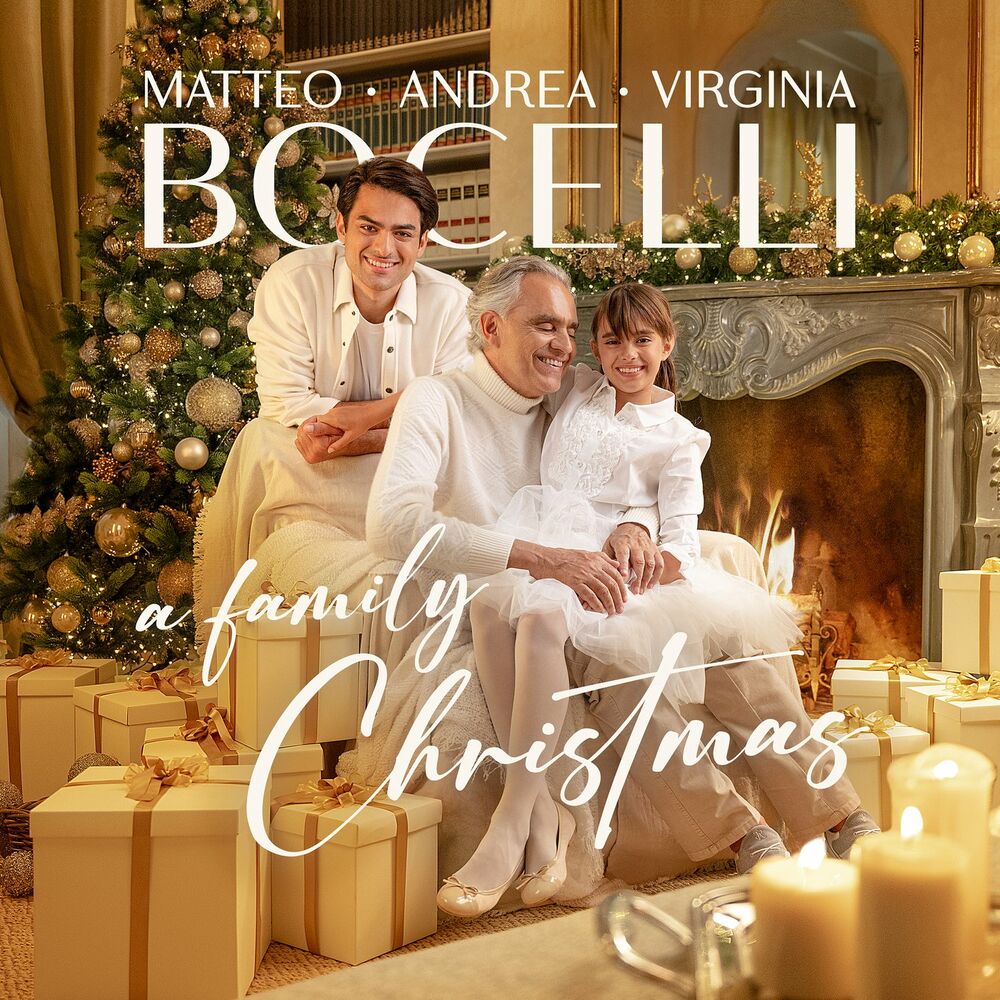 Okładka: ANDREA BOCELLI, MATTEO BOCELLI, VIRGINIA BOCELLI - A FAMILY CHRISTMAS