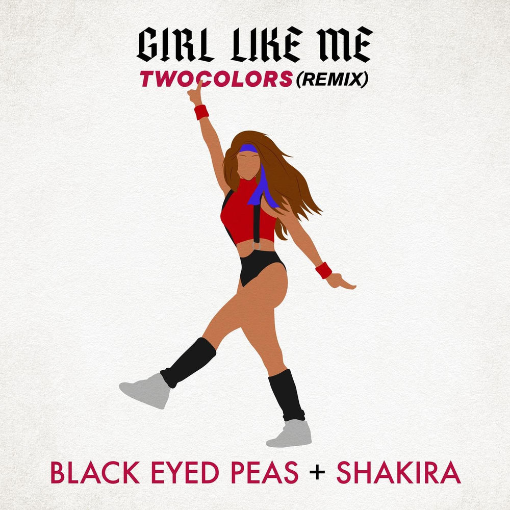 Okładka: Black Eyed Peas, Shakira - GIRL LIKE ME