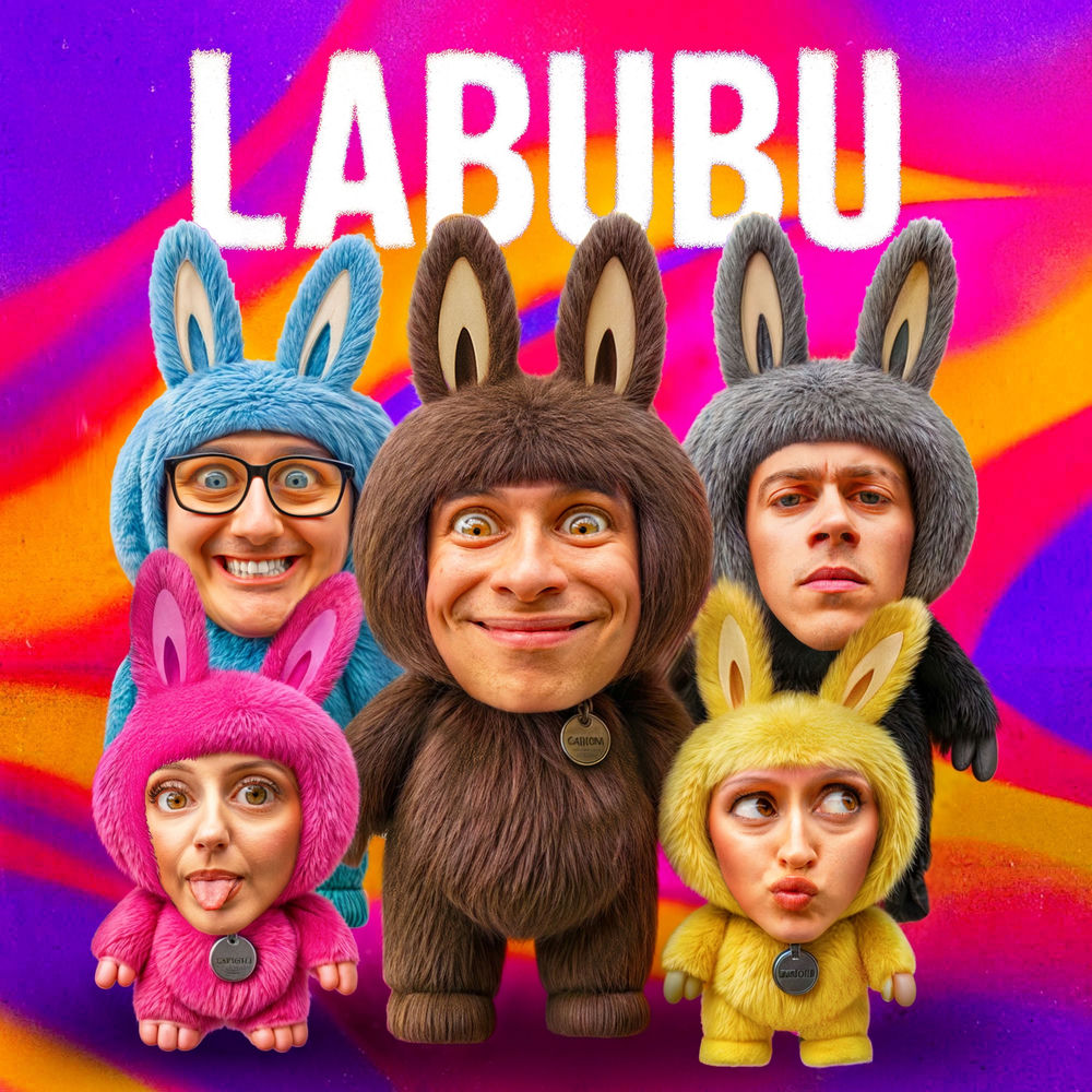 Okładka: Ekipa, FRIZ, Kacper Blonsky, Postirol, Kartonii - LABUBU