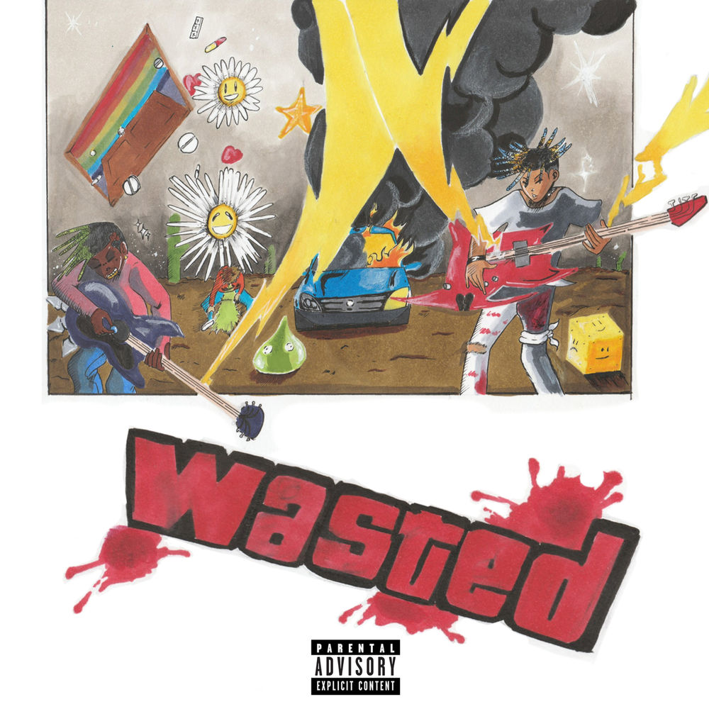 Okładka: Juice WRLD, Lil Uzi Vert - Wasted