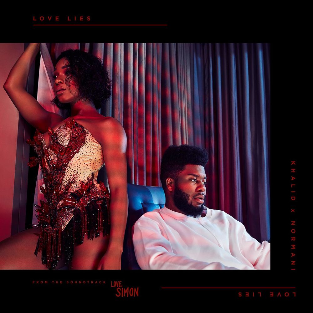 Okładka: KHALID & NORMANI - LOVE LIES