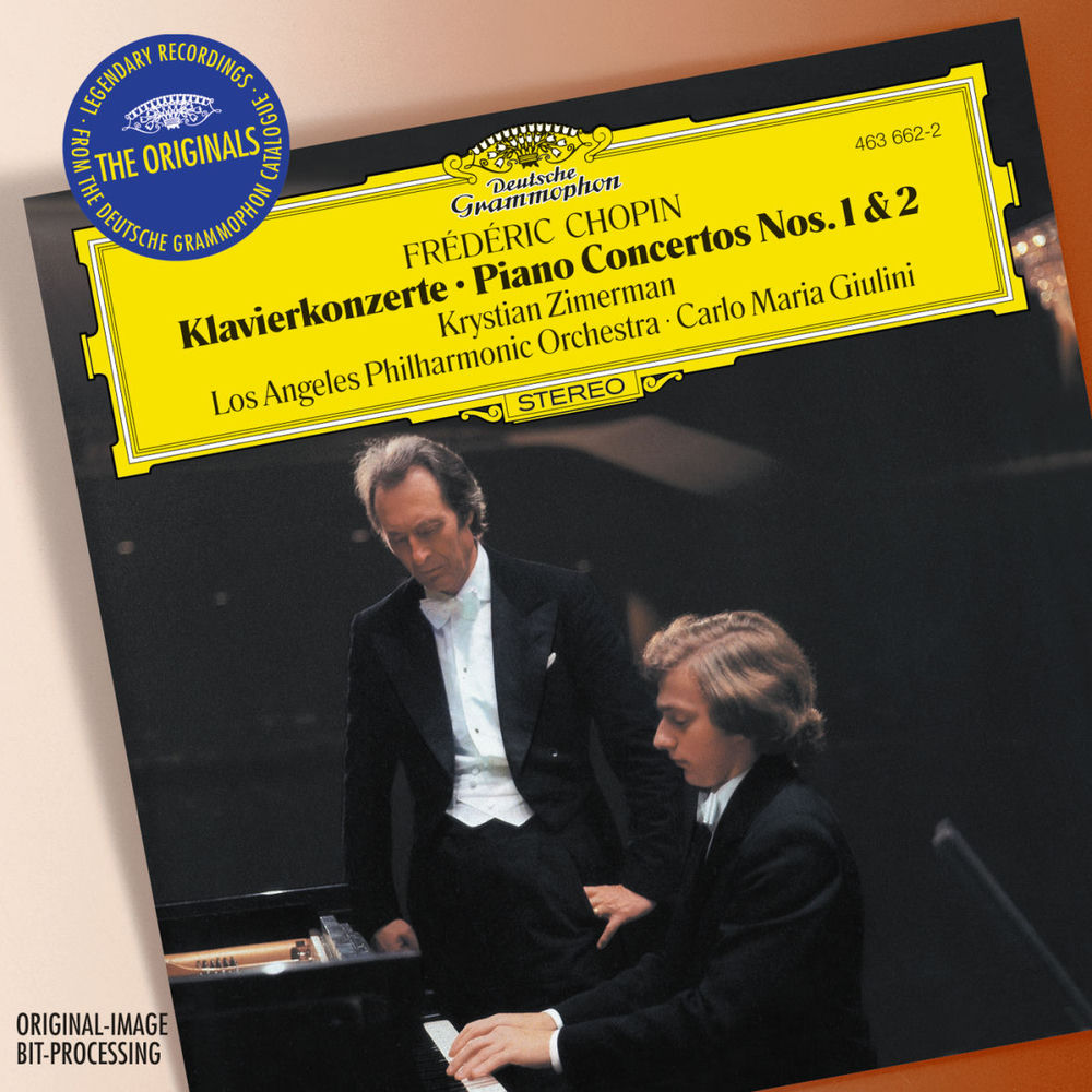 Okładka: KRYSTIAN ZIMERMAN - CHOPIN: PIANO CONCERTOS