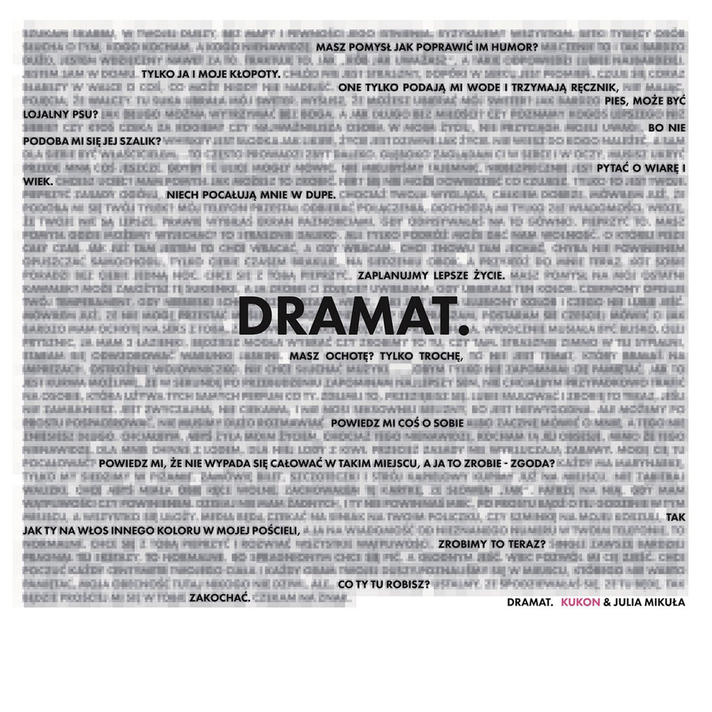 Okładka: Kukon, Julia Mikuła - DRAMAT.