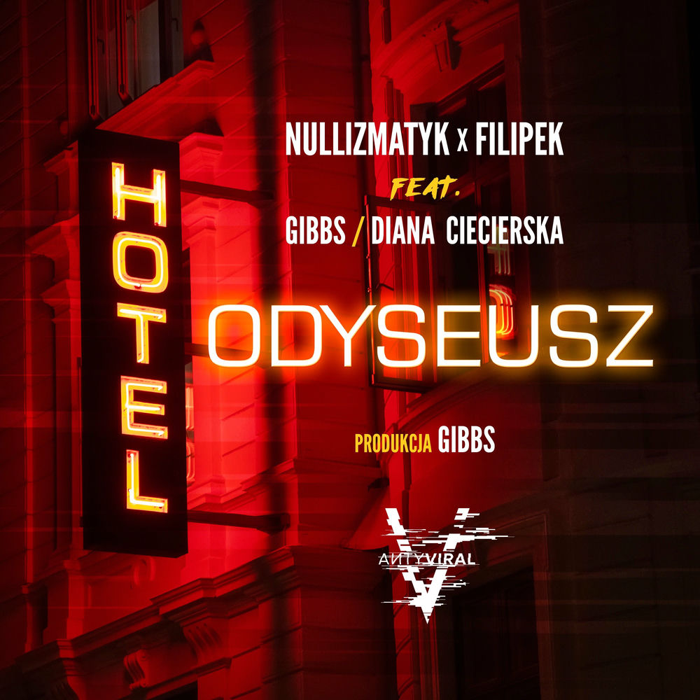Okładka: Nullizmatyk, Filipek, Gibbs, Diana Ciecierska - Hotel Odyseusz
