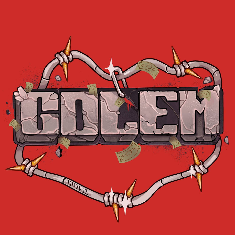Okładka: Szpaku - Golem