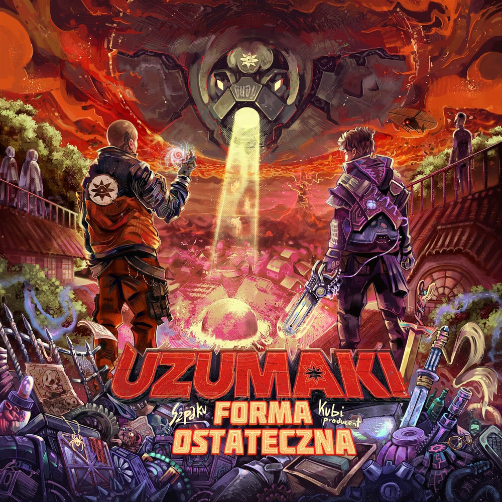 Okładka: Szpaku, Kubi Producent - UZUMAKI FORMA OSTATECZNA