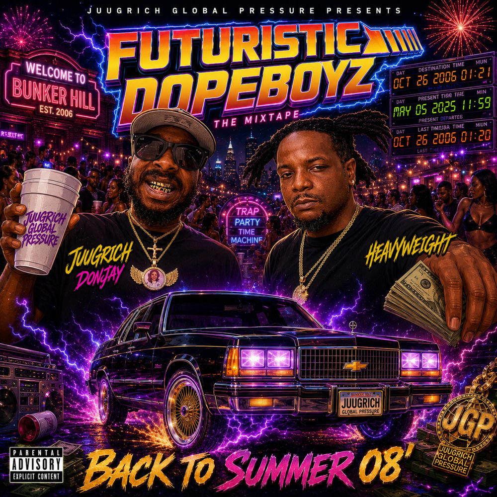 Okładka: Futuristic Dopeboyz The Mixtape(Back To Summer 08')