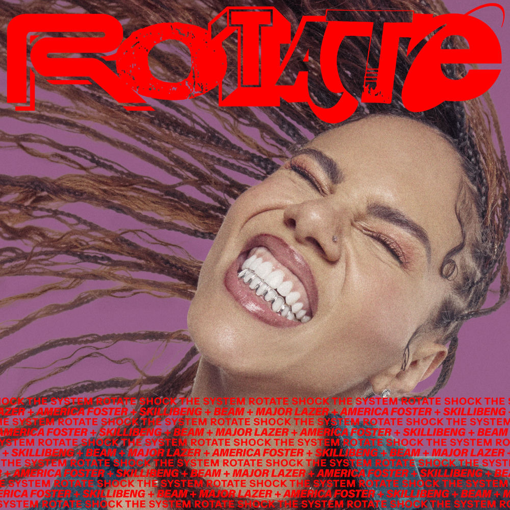 Okładka: RoTATe wiTh aMeRiCa FOsTeR, sKiLLiBeNg aNd bEAM