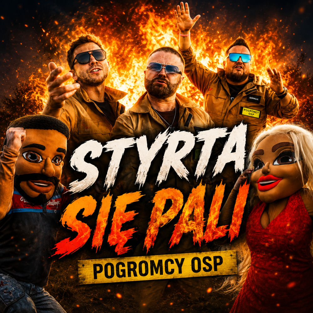 Okładka: STYRTA SIĘ PALI