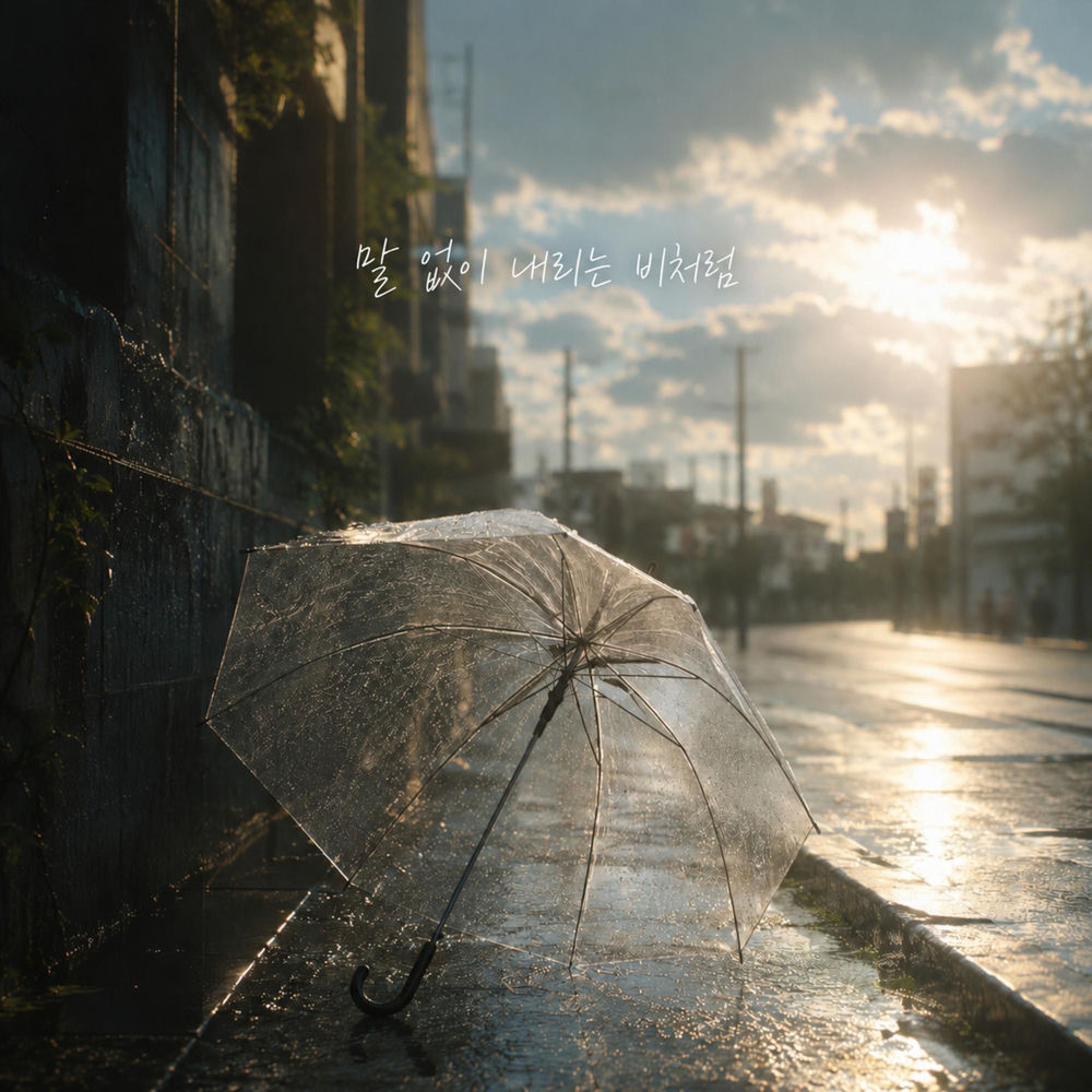 Okładka: Like the rain that falls silently