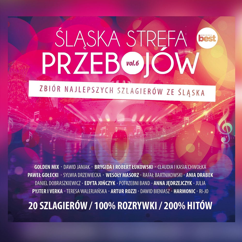 Okładka: ŚLĄSKA STREFA PRZEBOJÓW VOL.6