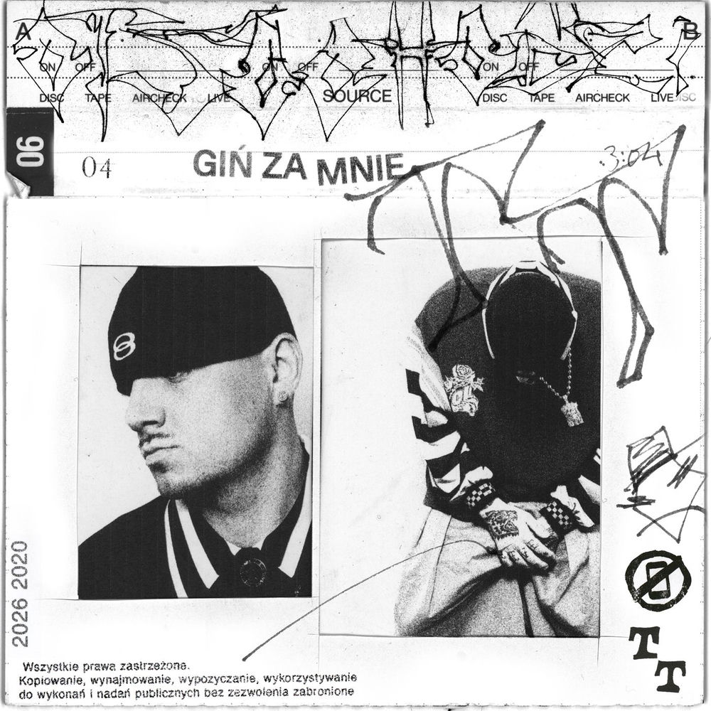 Okładka: GIŃ ZA MNIE