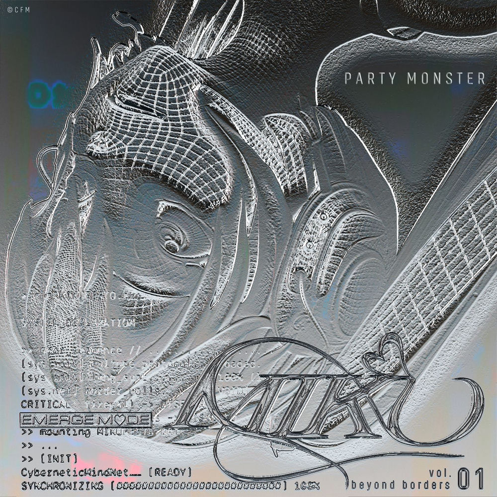 Okładka: Party Monster (with Hatsune Miku, Odetari, & さたぱんP)