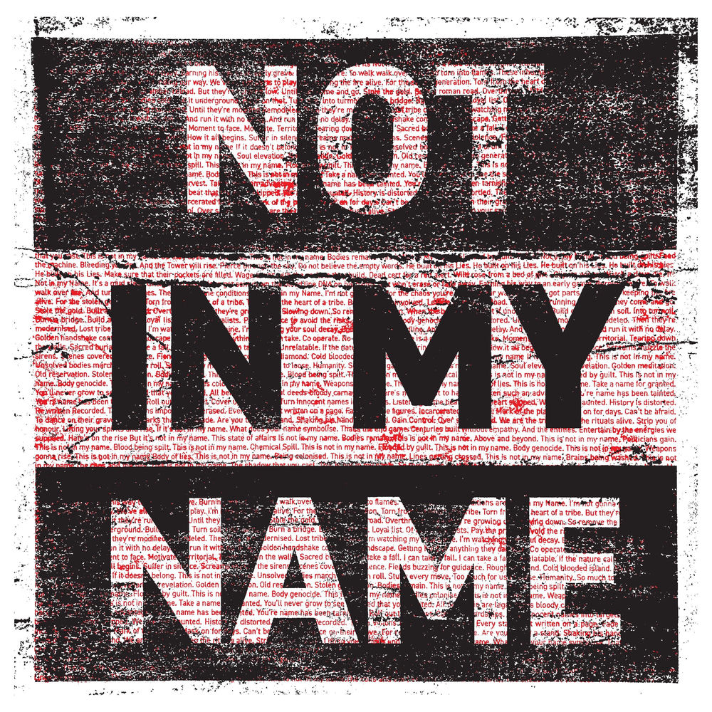 Okładka: Not In My Name