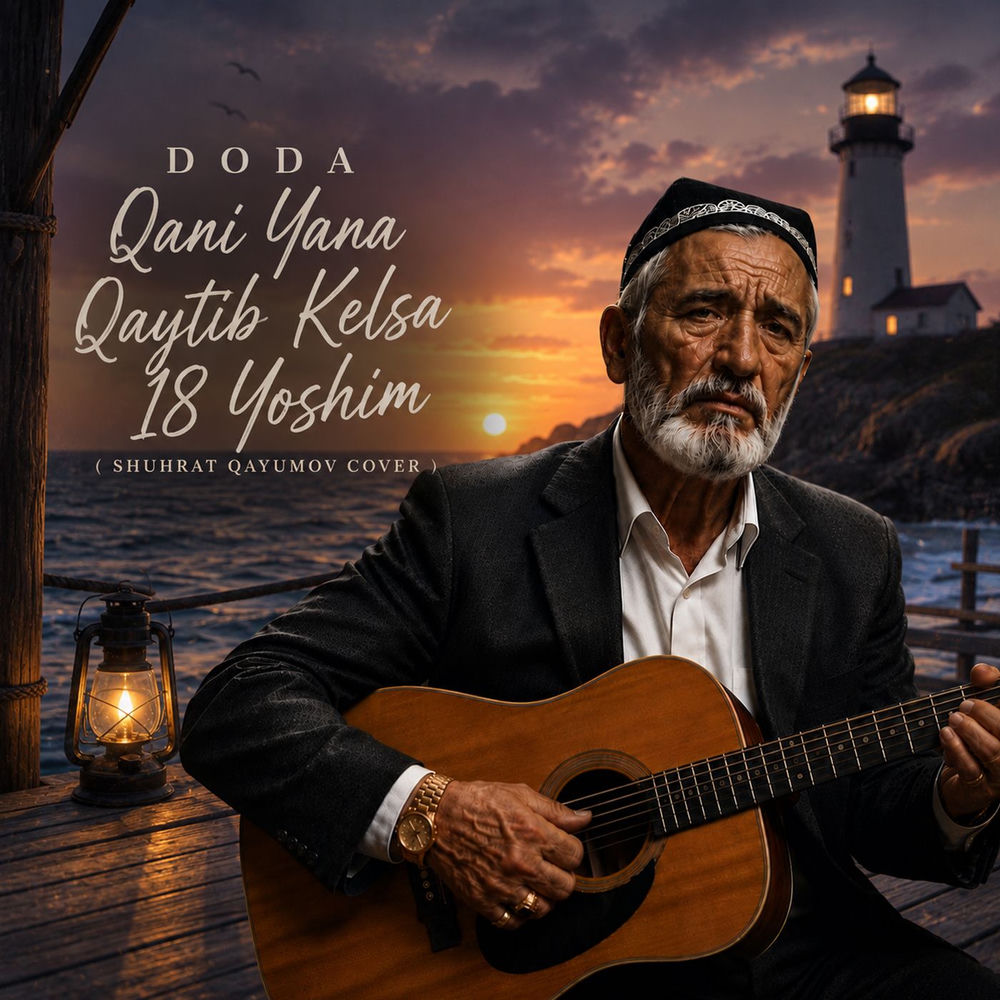 Okładka: Qani Yana Qaytib Kelsa 18 Yoshim (Shuhrat Qayumov Cover)
