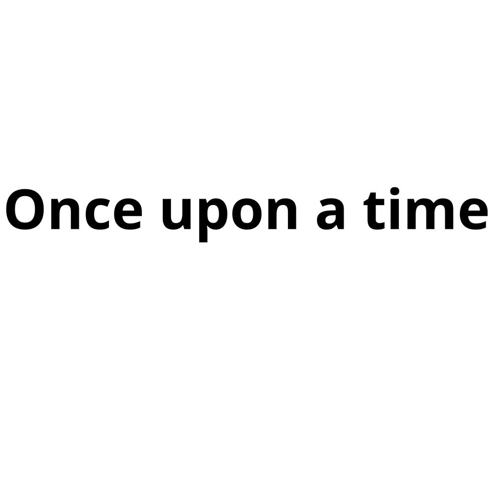 Okładka: Once upon a time