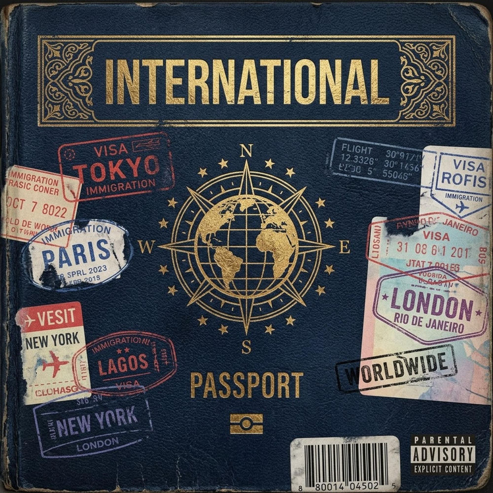 Okładka: INTERNATIONAL EP