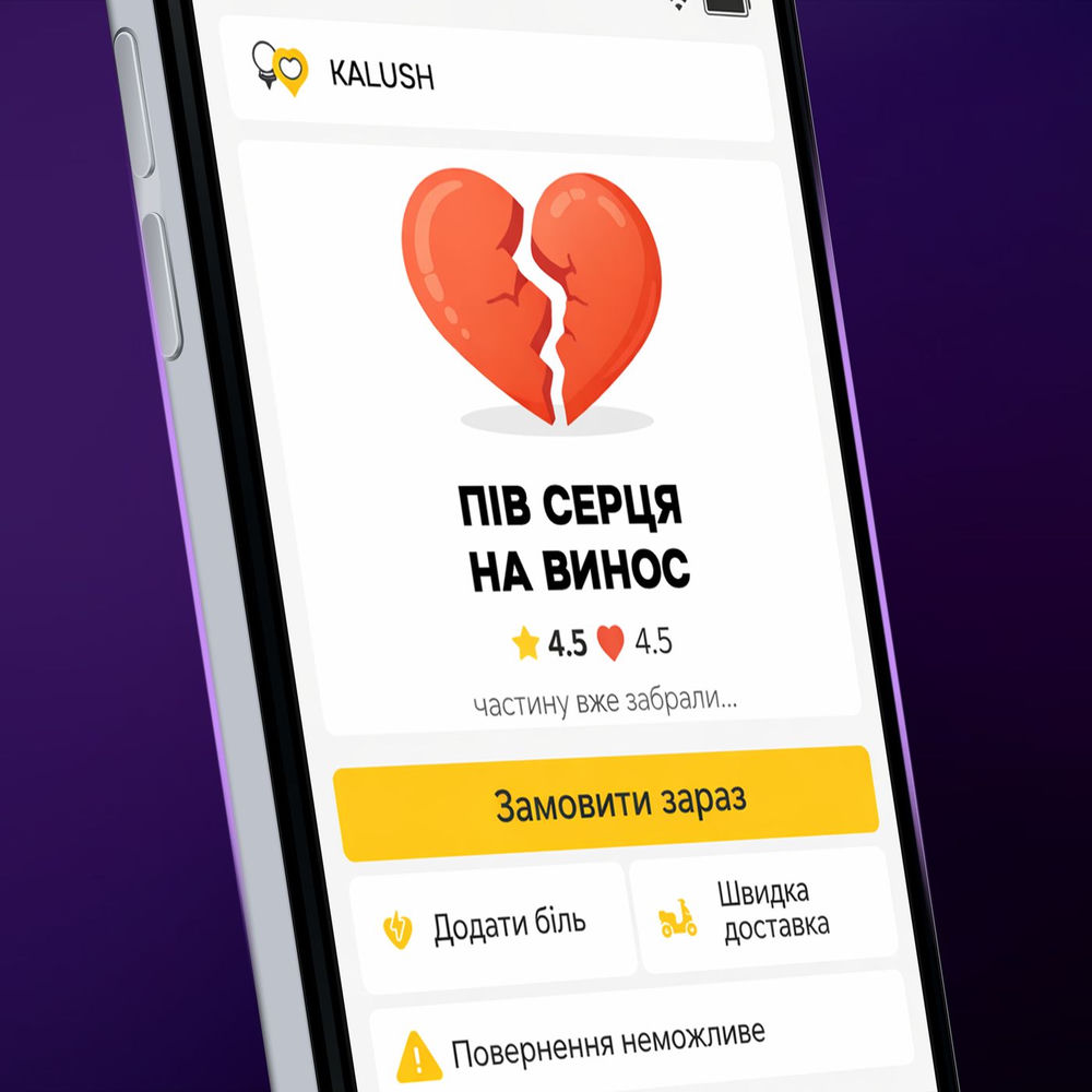 Okładka: Пів серця на винос