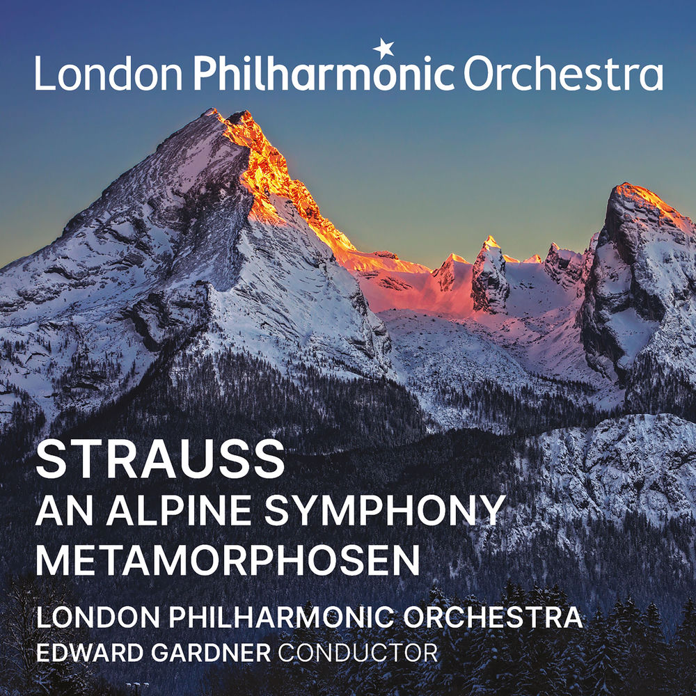 Okładka: Edward Gardner conducts Strauss: An Alpine Symphony and Metamorphosen