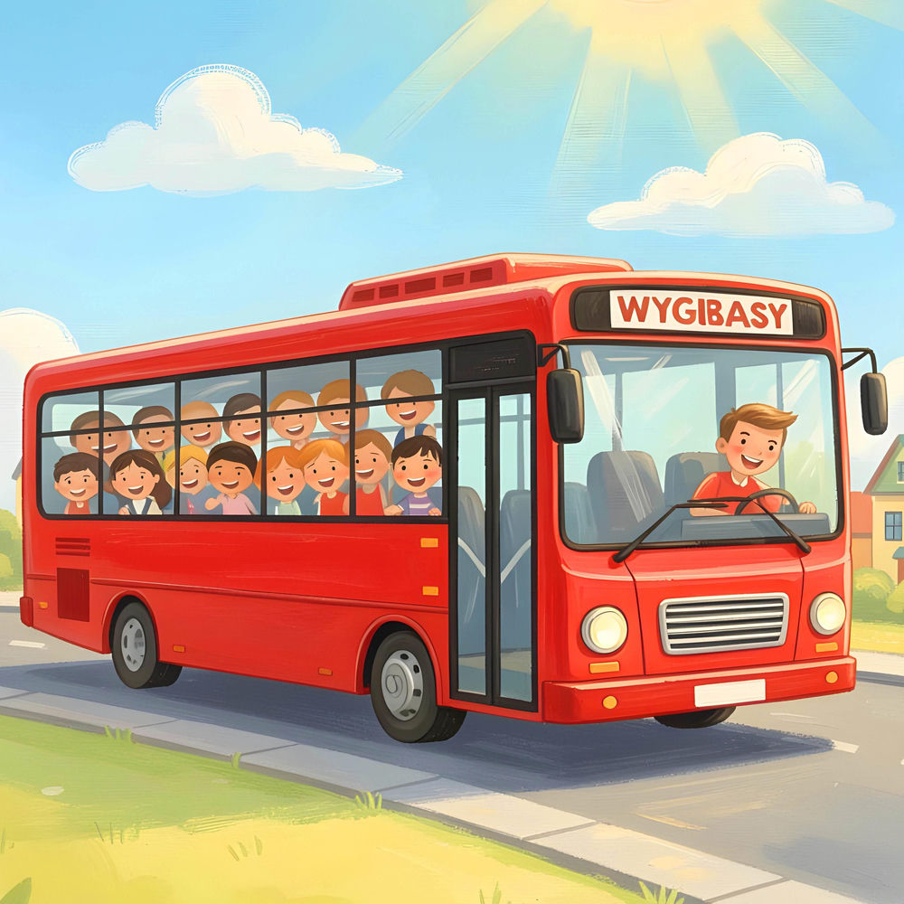 Okładka: Koła autobusu