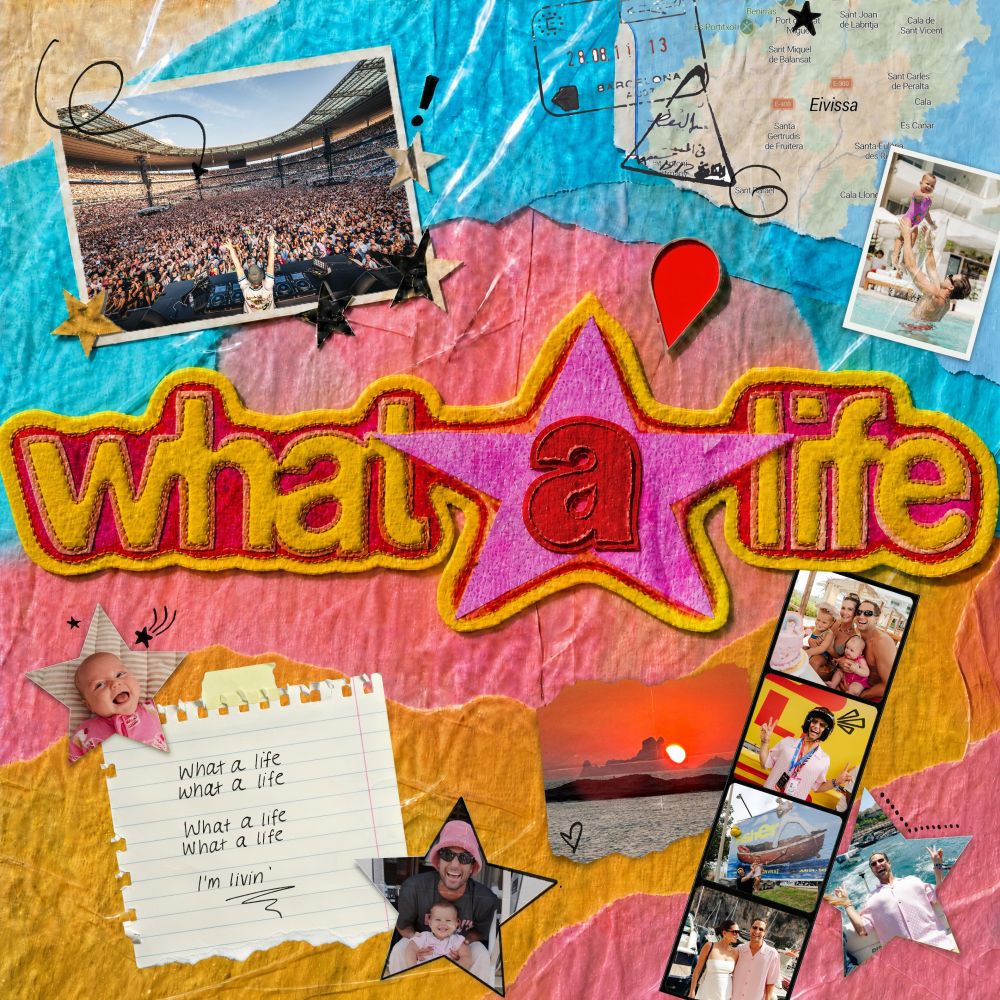 Okładka: What A Life